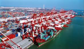 China- Guangzhou- 4th largest harbour in the world