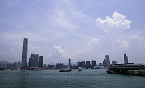 China-Hong Kong-7th largest harbour in the world