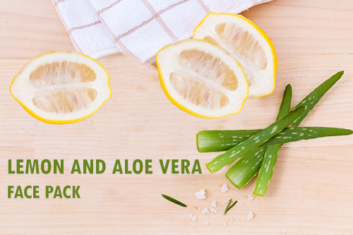 lemon and aleo vera