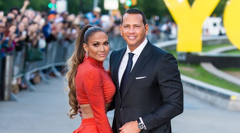 Alex Rodriguez and Jennifer Lopez