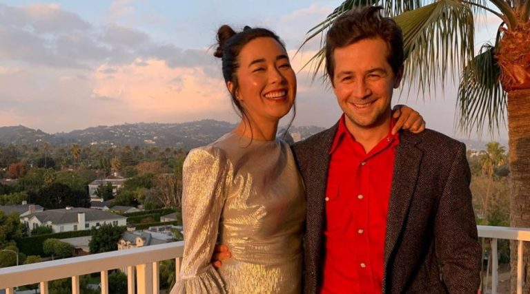Maya Erskine and Michael Angarano