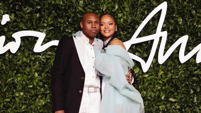 Rihanna and her longtime friend A$AP Rocky