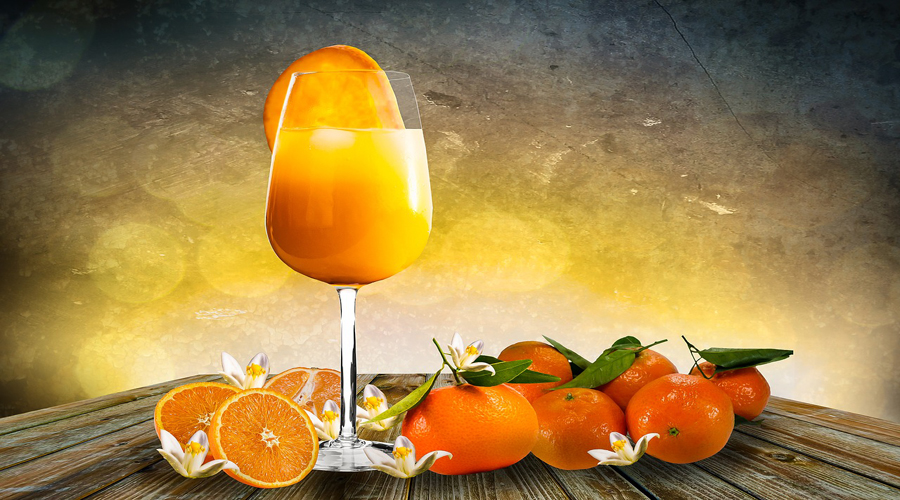 orange juice- 5th most consumed drink