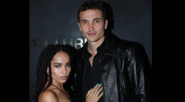 Zoe Kravitz and Karl Glusman