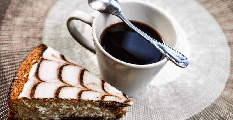 Black Coffee Served In Norway