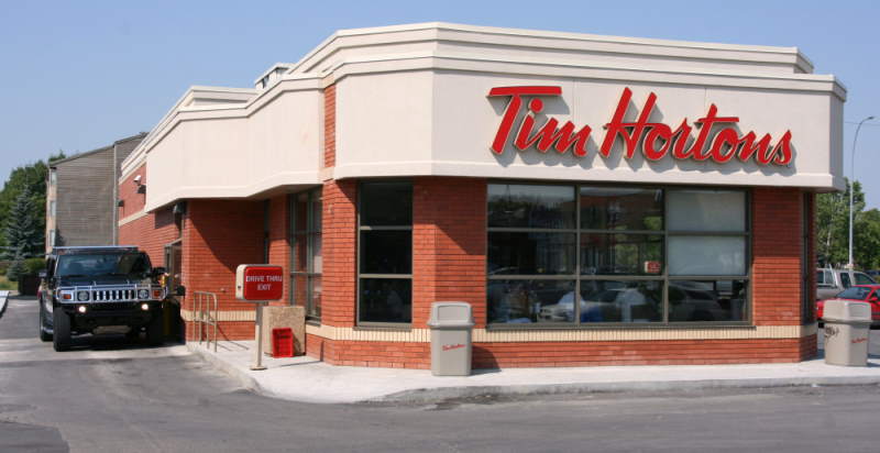 Tim Horton Coffee Chain in Canada 