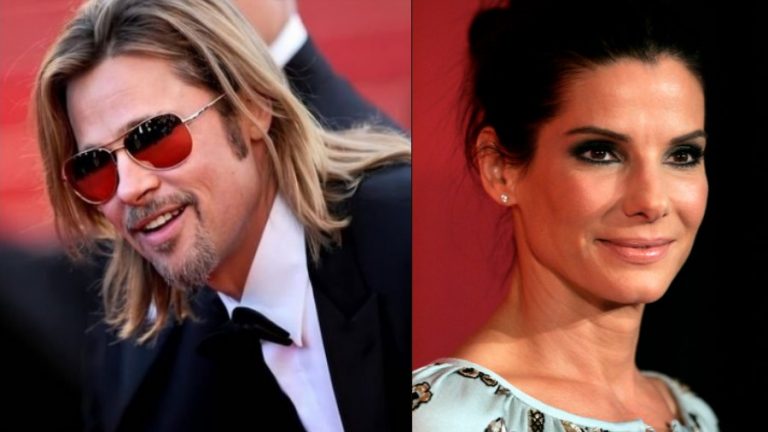 Brad Pitt and Sandra Spotted Crash Scene
