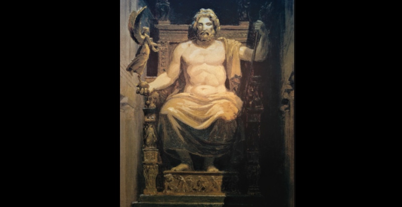  Statue of Zeus at Olympia