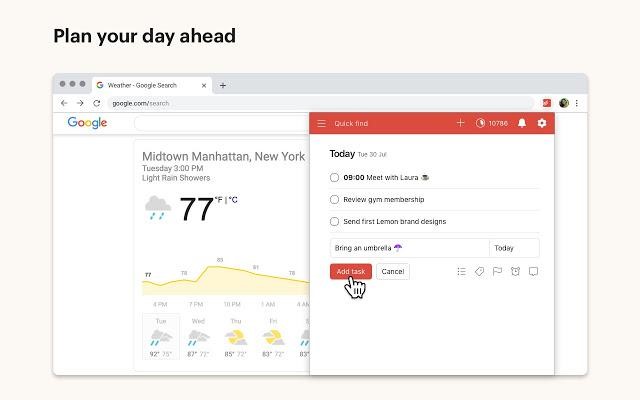 todoist plugin for chrome