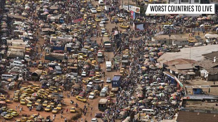 Worst Countries To Live In World