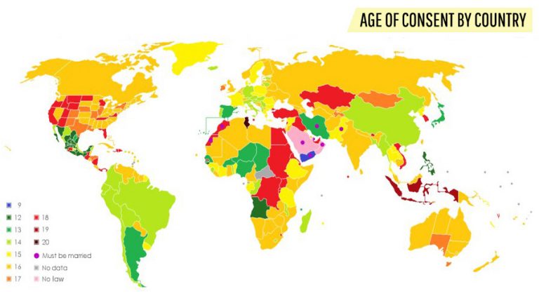 Age Of Consent By Country In 2023