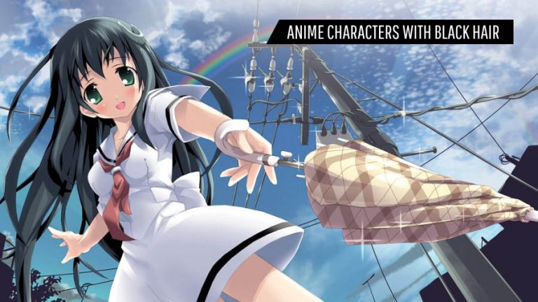 Anime Characters With Black Hair