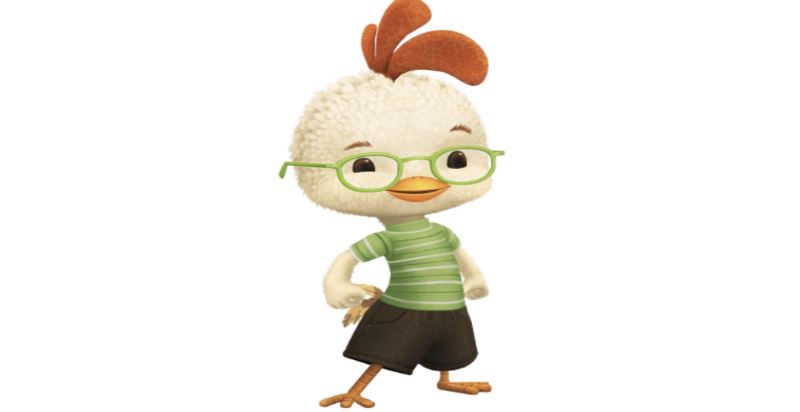 Chicken Little- 3rd in Top 35 Famous Chicken Cartoon Characters of All Time