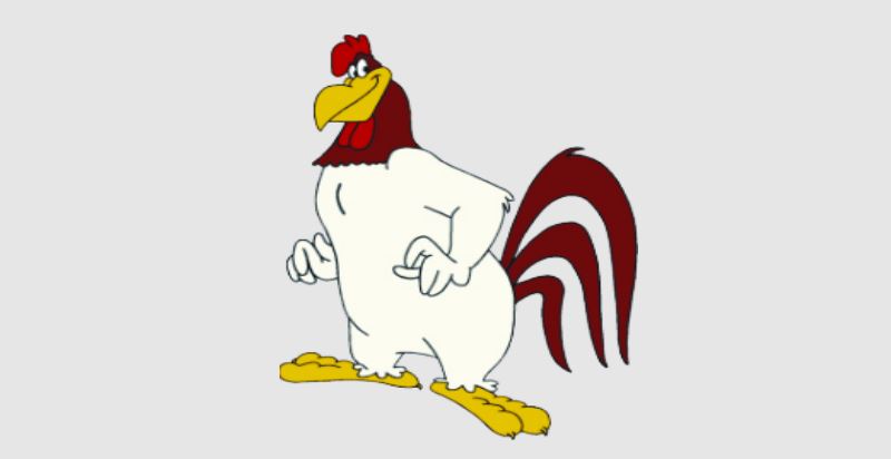 Foghorn Leghorn- 1st in Top 35 Famous Chicken Cartoon Characters of All Time