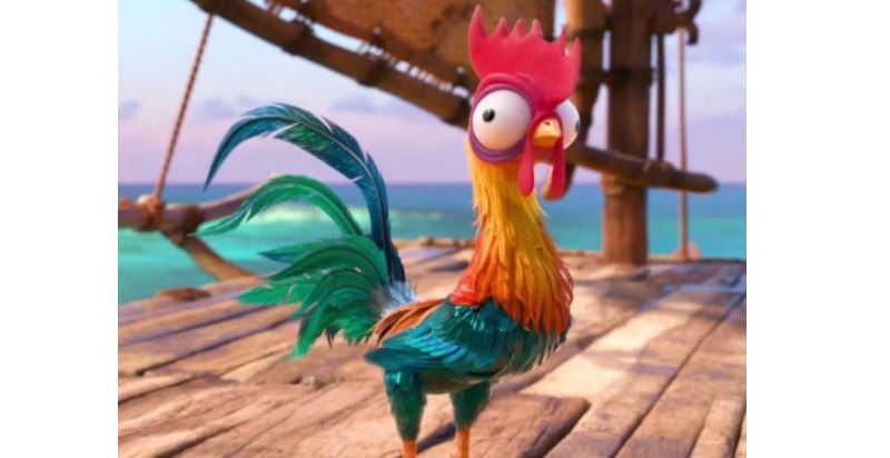 Heihei- 2nd in Top 35 Famous Chicken Cartoon Characters of All Time