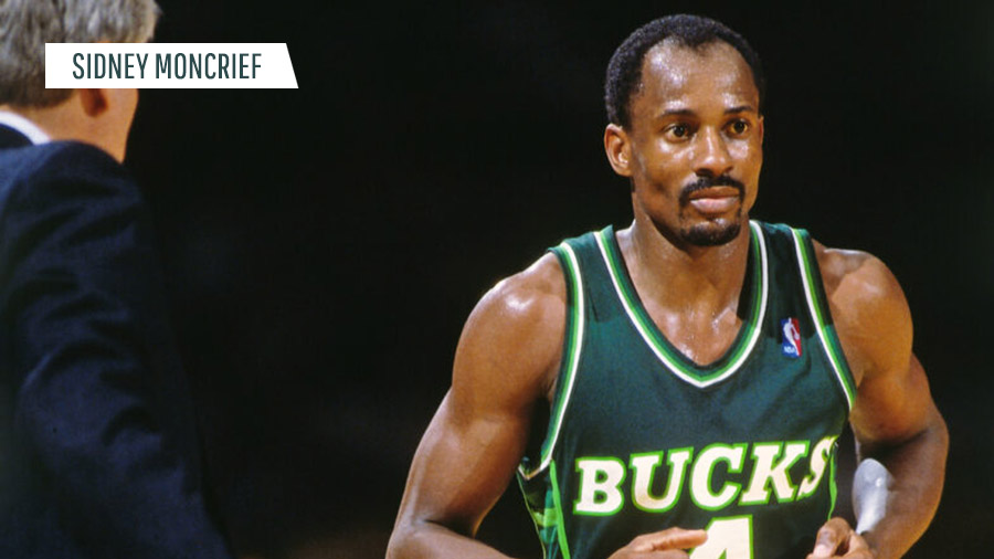 SLAM on Instagram: “On this date in 1990, the @Bucks retired Sidney  Moncrief's #4 jersey. ”
