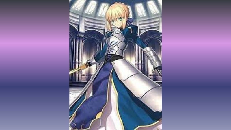 Saber- 19th- Best Female Anime Characters of All Time